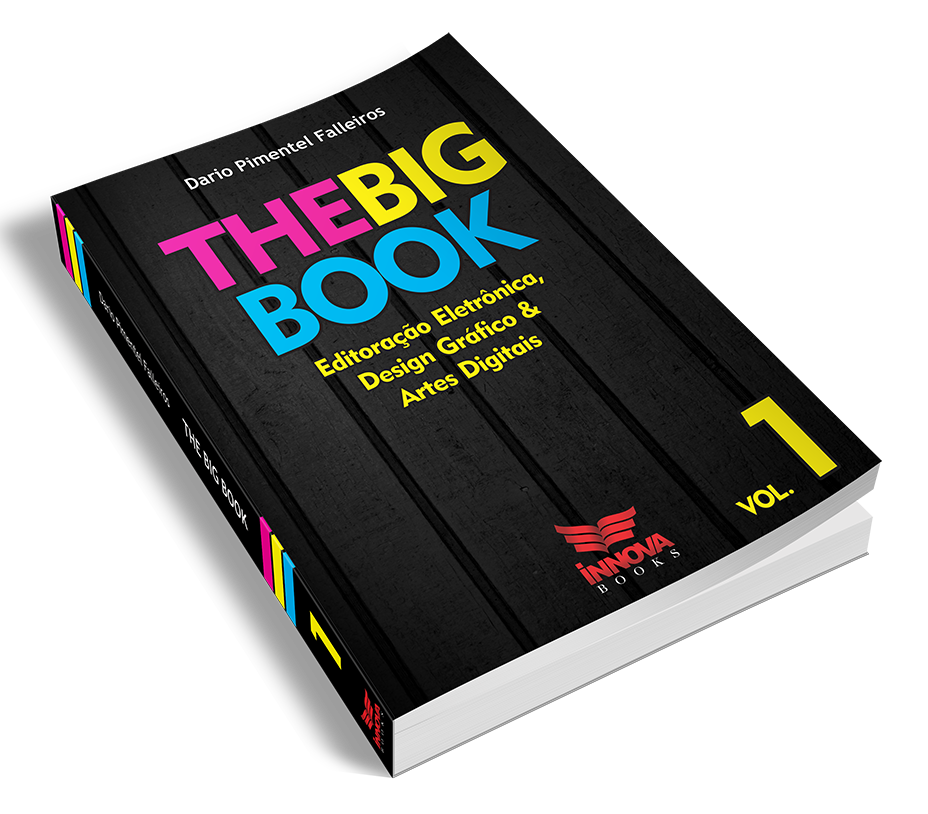Livro impresso The Big Book Volume 1, com a capa original